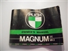 Owners Manual - Puch Magnum XK/MKII Moped